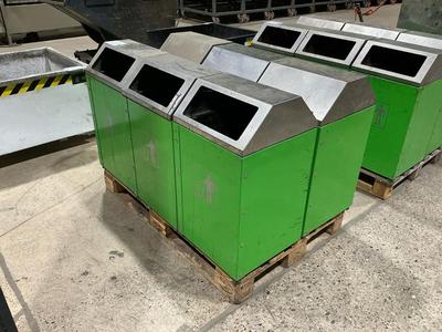 Overview picture of waste container (6x)